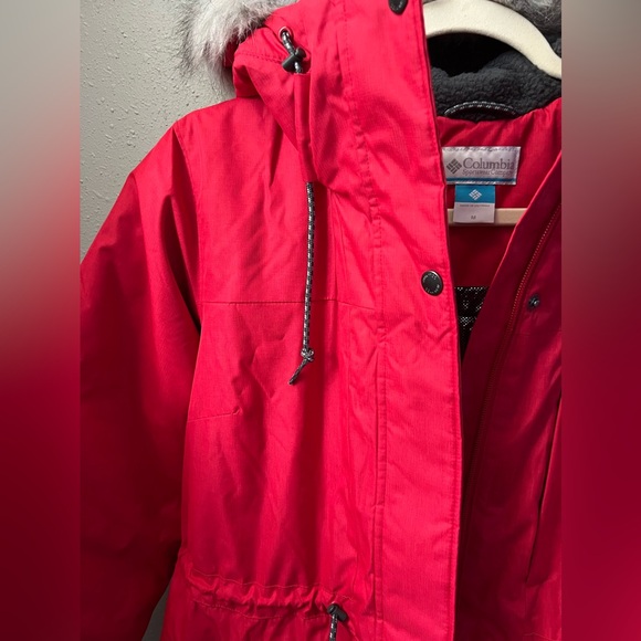 New Columbia Women's Suttle Mountain Mid Jacket Size Medium in Red - Picture 8 of 8
